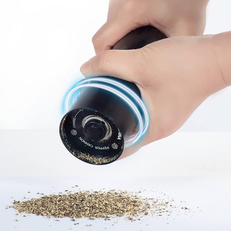 Manual Pepper Grinder Salt and Pepper Mill Shakers Thickness Adjustable