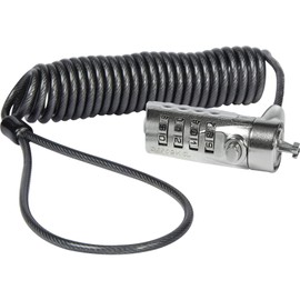 Targus DEFCON CL Laptop Computer Cable Lock for Laptop Computer and Desktop Security (PA410UCCL)