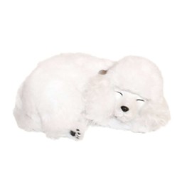 Perfect Petzzz ® The Original Breathing Pet Poodle Puppy New Huggable Soft Version Plush Toy Gift Bundle