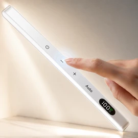 Rechargeable Under Cabinet Light with Motion Sensor – 60 LED Touch Closet Light Bar for Kitchen, Wardrobe & Home Use