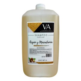 Shampoo Argan Y Macadamia 4 Litros Profesional De Belleza                                                                                             