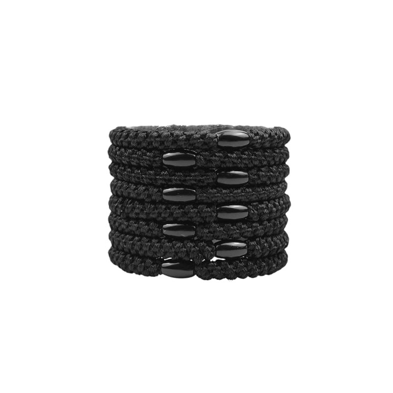 8PCS Elastic Hair Tie for Women Girls Cotton Bands Soft