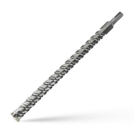 CSOOM SDS Plus Rotary Hammer Drill Bit 3/4"x18.11", Professional Concrete Drill Bit for Concrete, Brick, Stone and Cement Walls