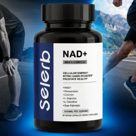 Nad+ Men Complex Cápsulas Vegetales 1000 Mg Fórmula Avanzada