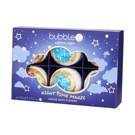Bubble T Night Bath Fizzer Geode Set