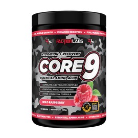 Core 9 EAA - Recovery & Hydration - 50 serves / 525g - Wild Raspberry