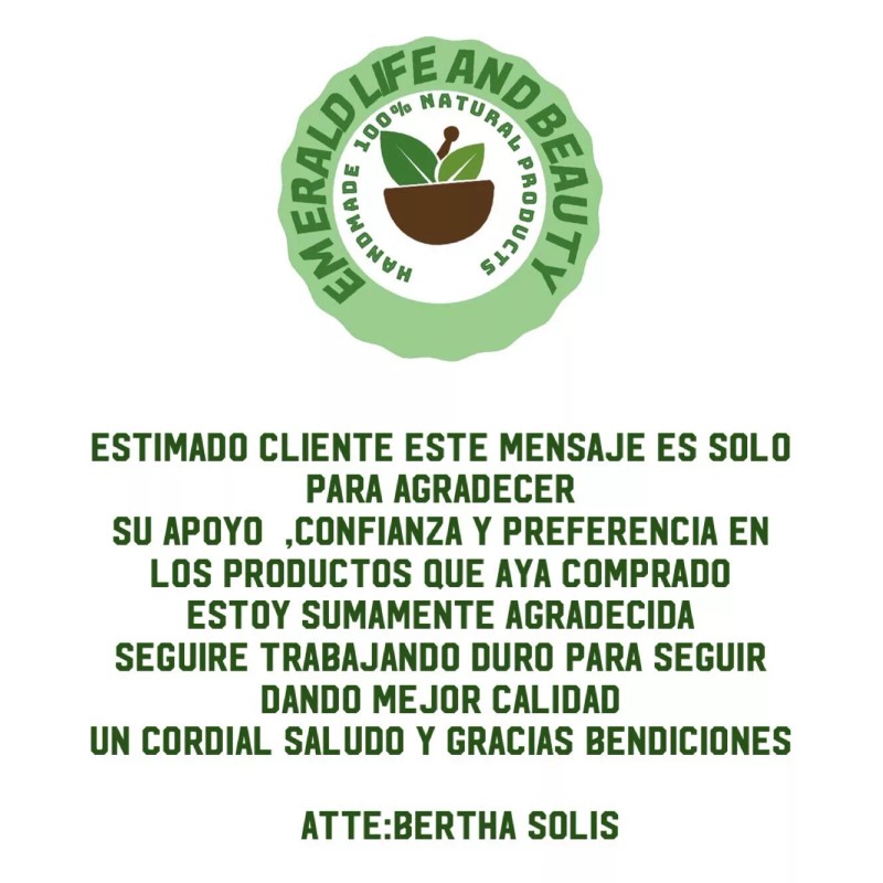 EMERALD LIFE AND BEAUTY Aceite Ratero Orgánico 1 Botella De