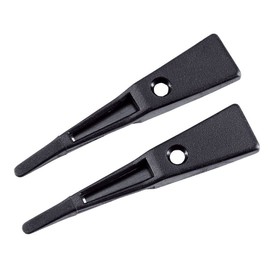 Hozan ESD Chip P-613S-1 Anti-Static Tweezers Tip, Set of 2, Tip Width 0.09 inches (2.3 mm) (R Type)