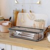 3Pcs Silverware Organizer With Lid: Kitchen Drawer Organizer With Lid