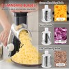 Ourokhome Rotary Cheese Grater Hand Crank, Kitchen Shredder Speed Mandolin