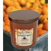 K_R Pumpkin Spice Scented Candle, Hand Poured, 8.5 oz, 50-60