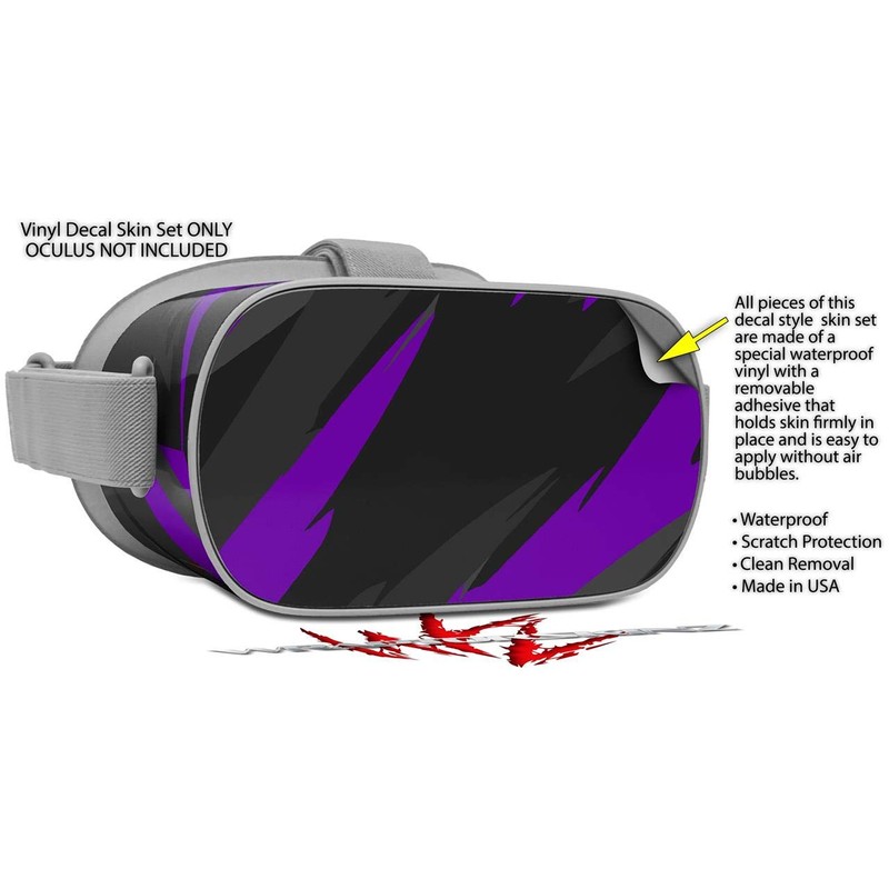 Decal Style Skin Wrap Compatible with Oculus Go Headset -