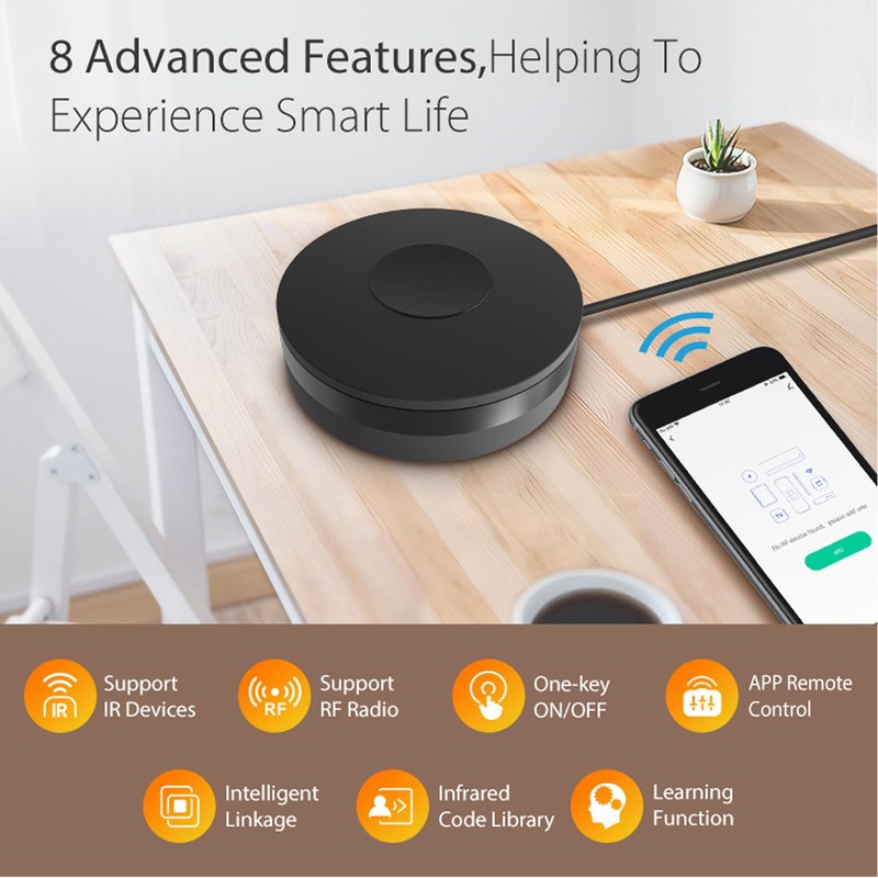 WiFi RF IR Universal Remote Control, Smart Home Automation WiFi