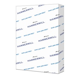 Hammermill A4 Paper, 20 lb Copy Paper (210mm x 297mm) - 1 Ream (500 Sheets) - 92 Bright, Made in the USA, 105500R, White