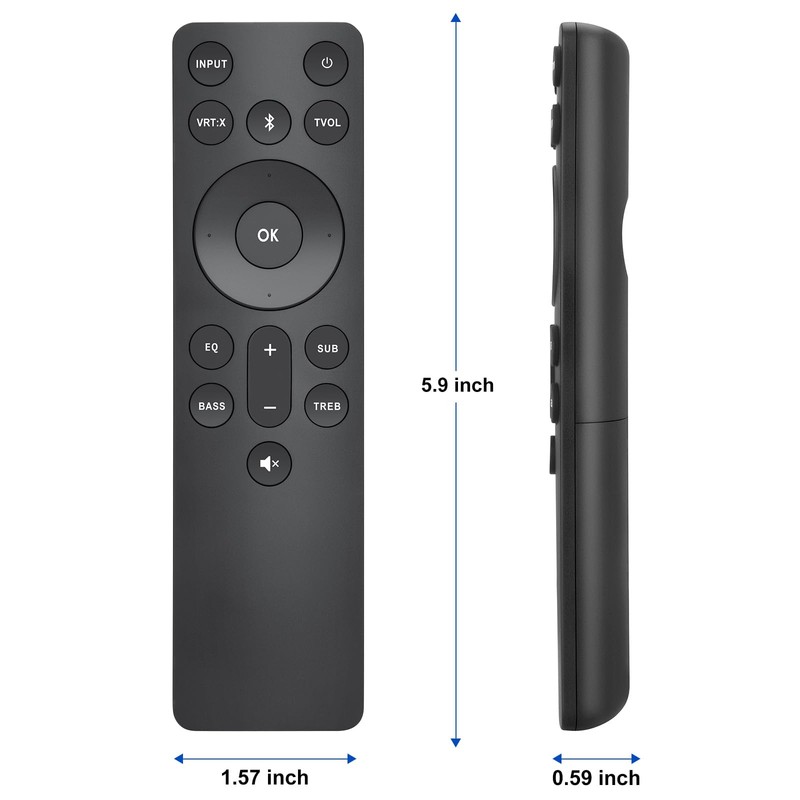 for VIZIO-Soundbar-Remote, Replacement for VIZIO 5.1/2.1 Home Theater Sound Bar，for