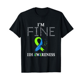 Idiopathic Intracranial Hypertension Awareness IIH T-Shirt