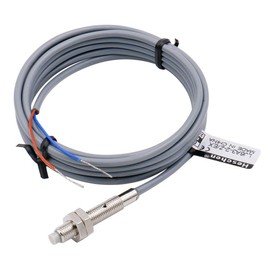 Heschen M6 Inductive Proximity Sensor Switch Non-Shield Type LJ6A3-2-Z/EX Detector 2mm 10-30VDC 100mA Normally Open(NO) 2 Wire