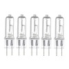 5-Bulbs G8 100W 100-Watt Halogen Bi-Pin Light Bulb, JCD Type