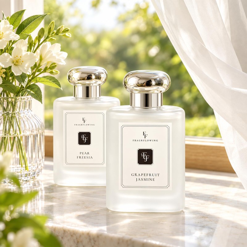 Perfume for Women, Pear & Freesia Fragrance, 50mL Floral Body
