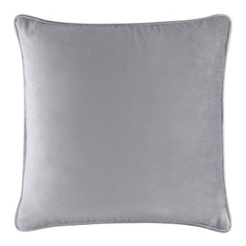Madison Avenue Pillow, Glass Rhinestones in Dazzling X Pattern, Statement Home Decor Accessory, Charcoal, 16x16, Sold Individually