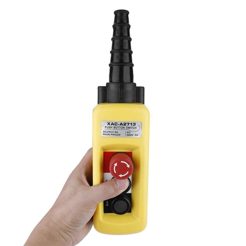 KSTE Crane Chain Hoist Push Button Switch Lifting Trailer Controller