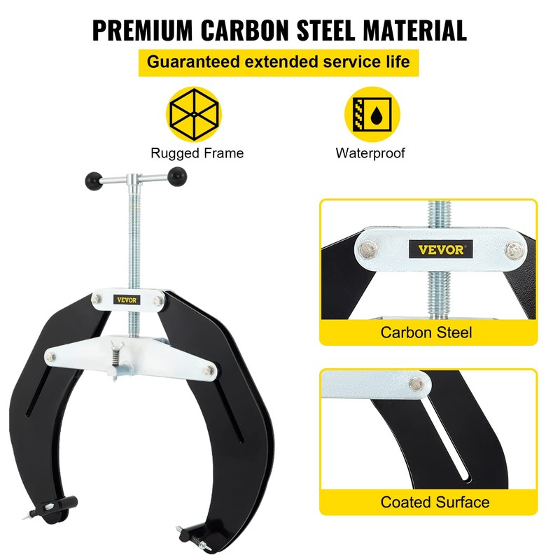VEVOR Pipe Clamp, 5 to 12 in, High Strength Ultra
