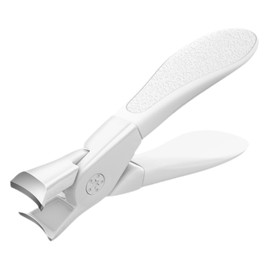 MERRYHAPY Stainless Steel Nail Clippers Nail Clipper Cutter Nail Clippers for Fingernail Metal Fingernail Clipper Toenail Clippers Tool Men Nail Clipper Man White Heavy