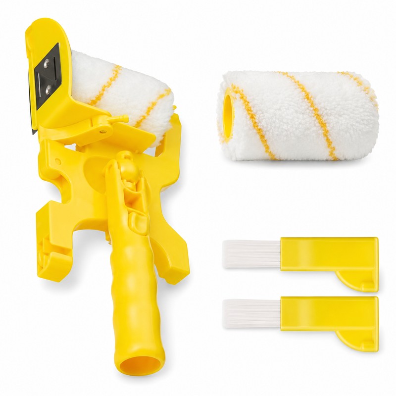 Paint Edger Roller for Wall Decorating – Adjustable Corner Guard