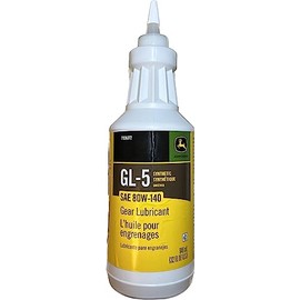 Deere GL-5 Synthetic SAE 80W-140 Gear Lubricant, 1 Qt