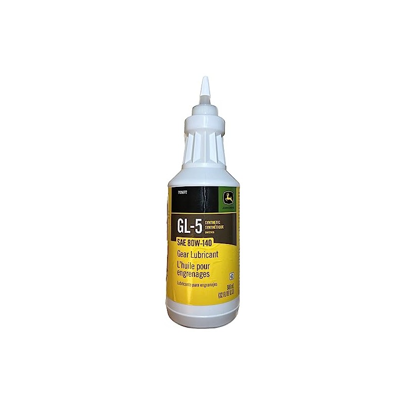 Deere GL-5 Synthetic SAE 80W-140 Gear Lubricant, 1 Qt