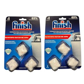 Finish [PACK OF 2] Finish Dishwasher Cleaner: Clean Hidden Grease & Grime, 3ct