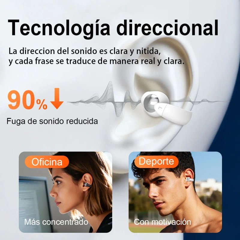 Auriculares Bluetooth TRYMISS E105 San Valentin Regalos De Pareja 5.3