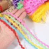 PATIKIL RIC Rac Trim 5mm 28 Yard, Wave Bending Fringe