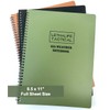 LETHALIFE All Weather Field Notebook, Full Size, 8.5x11, Fully Waterproof