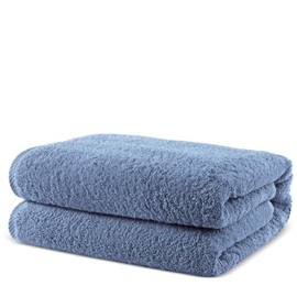 (Wedgewood) - Towel Bazaar 100 Turkish Cotton Multipurpose Towels-Large Bath SheetBeach TowelBath Towel, Eco-Friendly (Oversized 100cm x 200cm ,...   