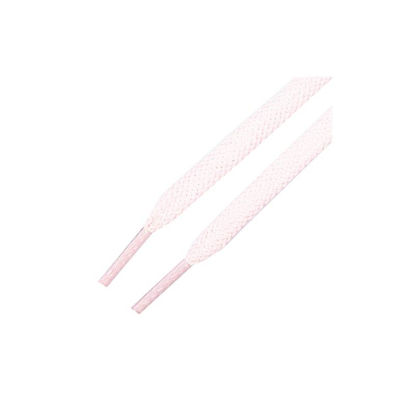 LitLaces - Flat Double Polyester Shoe Laces Cross Grain (Peach,