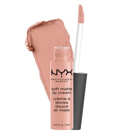 NYX PROFESSIONAL MAKEUP NYX PROFESSIONAL MAKEUP Soft Matte Lip Cream, Lightweight Liquid Lipstick - Cairo (Matte Pure Nude)