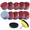 3 Inch 200 Pcs Sanding Discs Pad Kit for Drill
