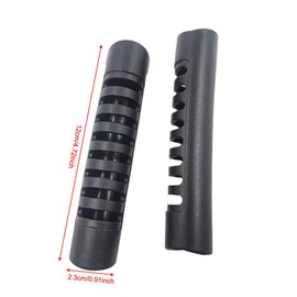 SquEqu 10 Pack Kayak Handle Grips Rubber Replacement Carry Handles Rubber Sleeve Cushion Protector for Canoe Boat Kayaks Webbing Strap Pulls Lifting Maneuvering Travel Luggage Suitcase Toolbox