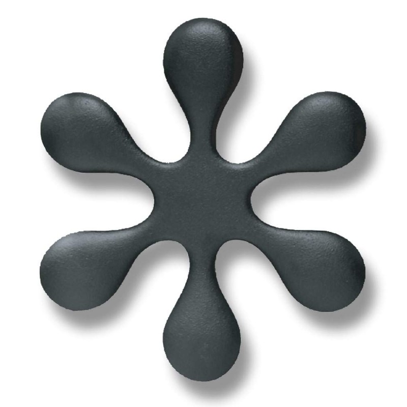 Southern 鉄器 Rocks Casting Pot Insole Trivet (Small) Black