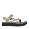 Teva Midform - Sandalias universales para mujer, Champán metálico, 6