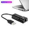 ZJchao Adaptador Ethernet USB2.0 a RJ45, Tarjeta de Red USB