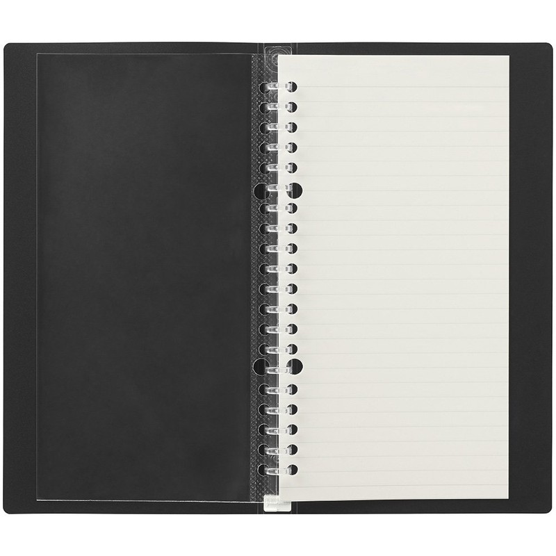 Maruman F068-05 Plastic Binder, Puo, Slim A5, Black