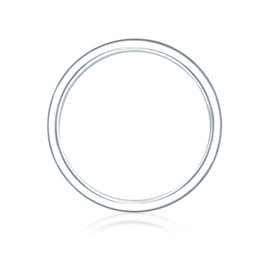 Rafaela Donata Women's Ring 925 Sterling Silver Rhodium-Plated Silver Ring, Silver