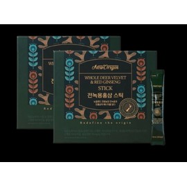 New Origin Deer Antler Red Ginseng Stick 2 Boxes / 뉴오리진 전녹용홍삼스틱 2박스