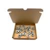 20 Pack of M12 Nyloc Nuts - Self locking with