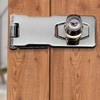 TOP-VIGOR 4 Inch Zinc Alloy Door Lock Hasp, Right Angle