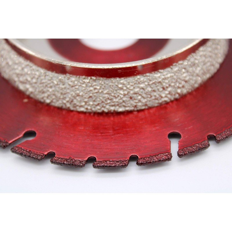LXDIAMOND Diamond Cutting Disc Chamfering Disc 125 mm x 22.23