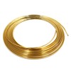 sourcingmap Gold Tone U-Shaped Trim Strip Car Door Edge Protector