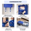 GRANNY SAYS Hanging Packing Cubes for Travel, Large Portable Hanging